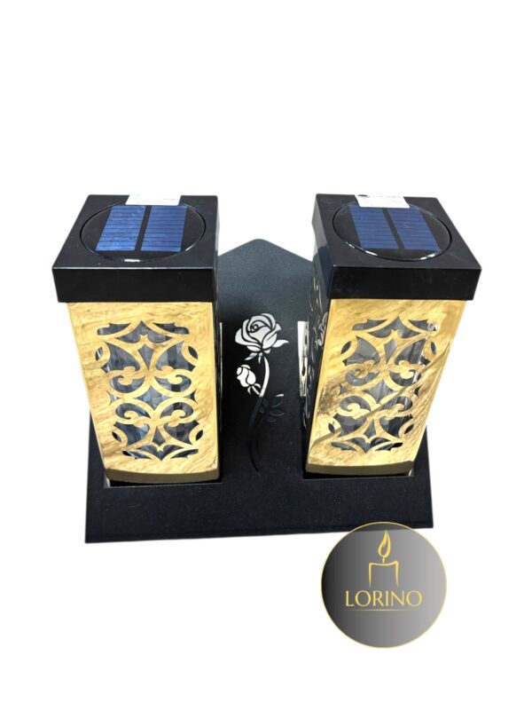 Znicz Solar Paris Duo Złoty - obrazek 3