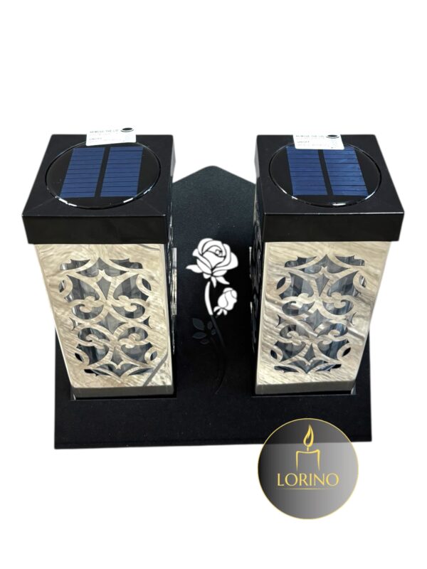 Znicz Solar Paris Duo Srebrny - obrazek 3